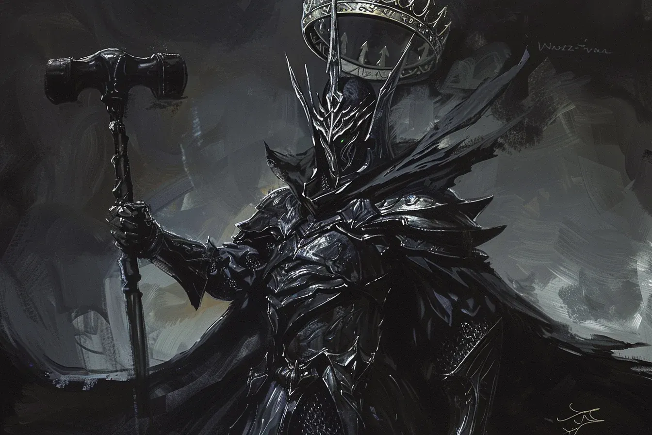 Tableau Seigneur des Anneaux Le Roi Sorcier – Image 3