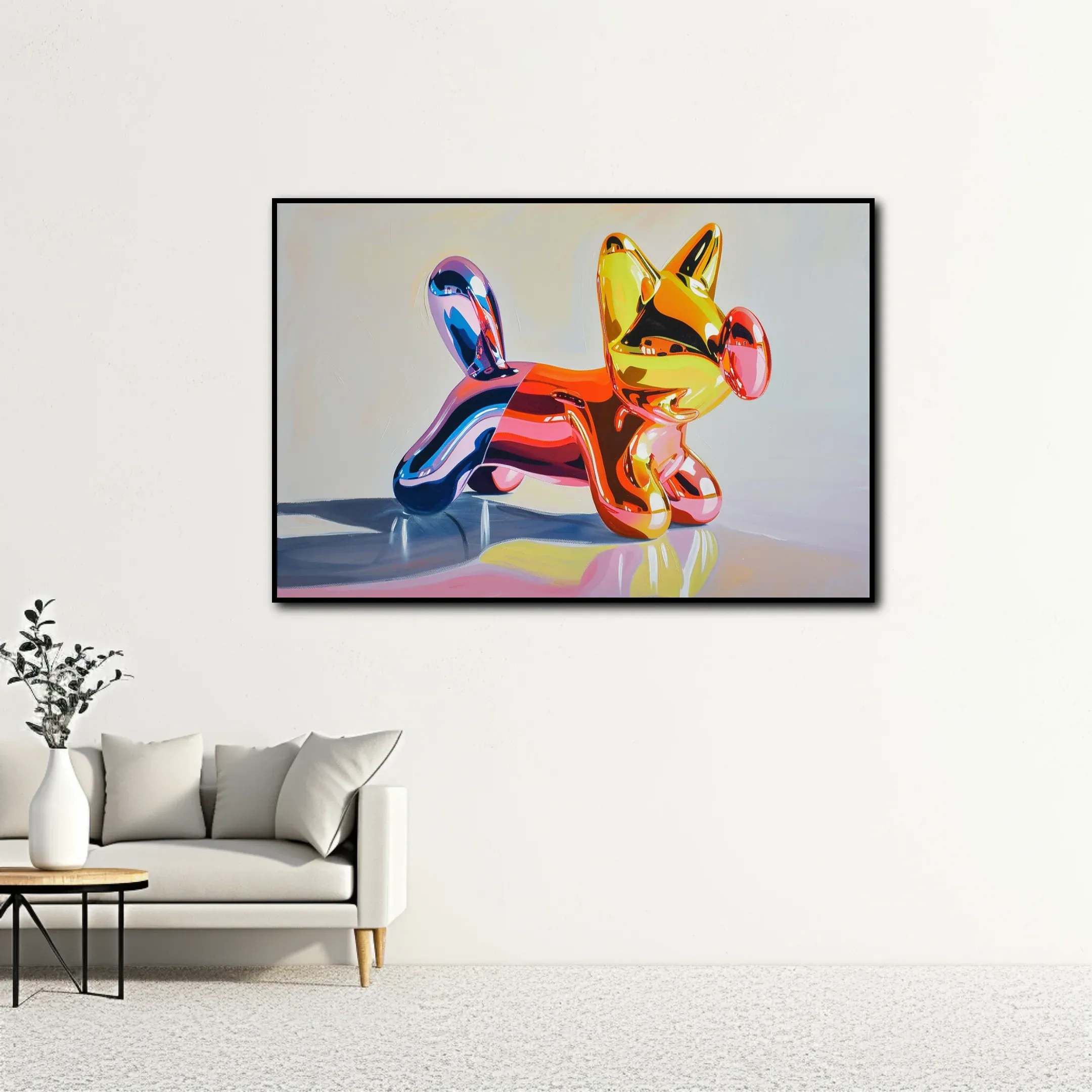 Toile Ballon style Jeff Koons – Image 2