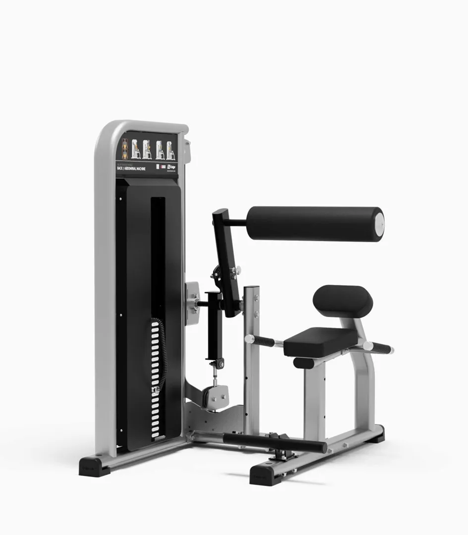 Back lombaires abdominal machine Exigo Fitness 1210-1