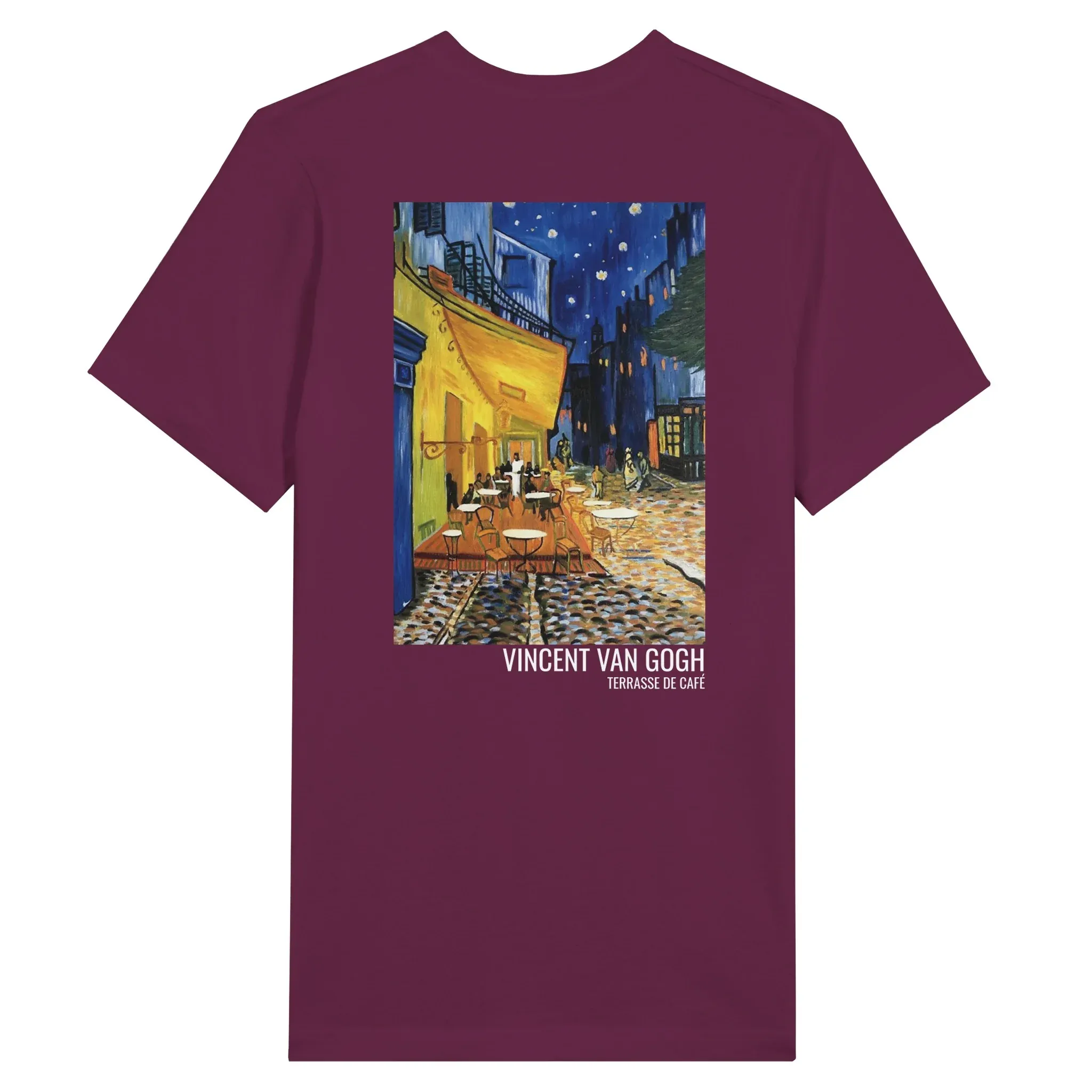 T-shirt Terrasse de Café - VINCENT VAN GOGH – Image 3