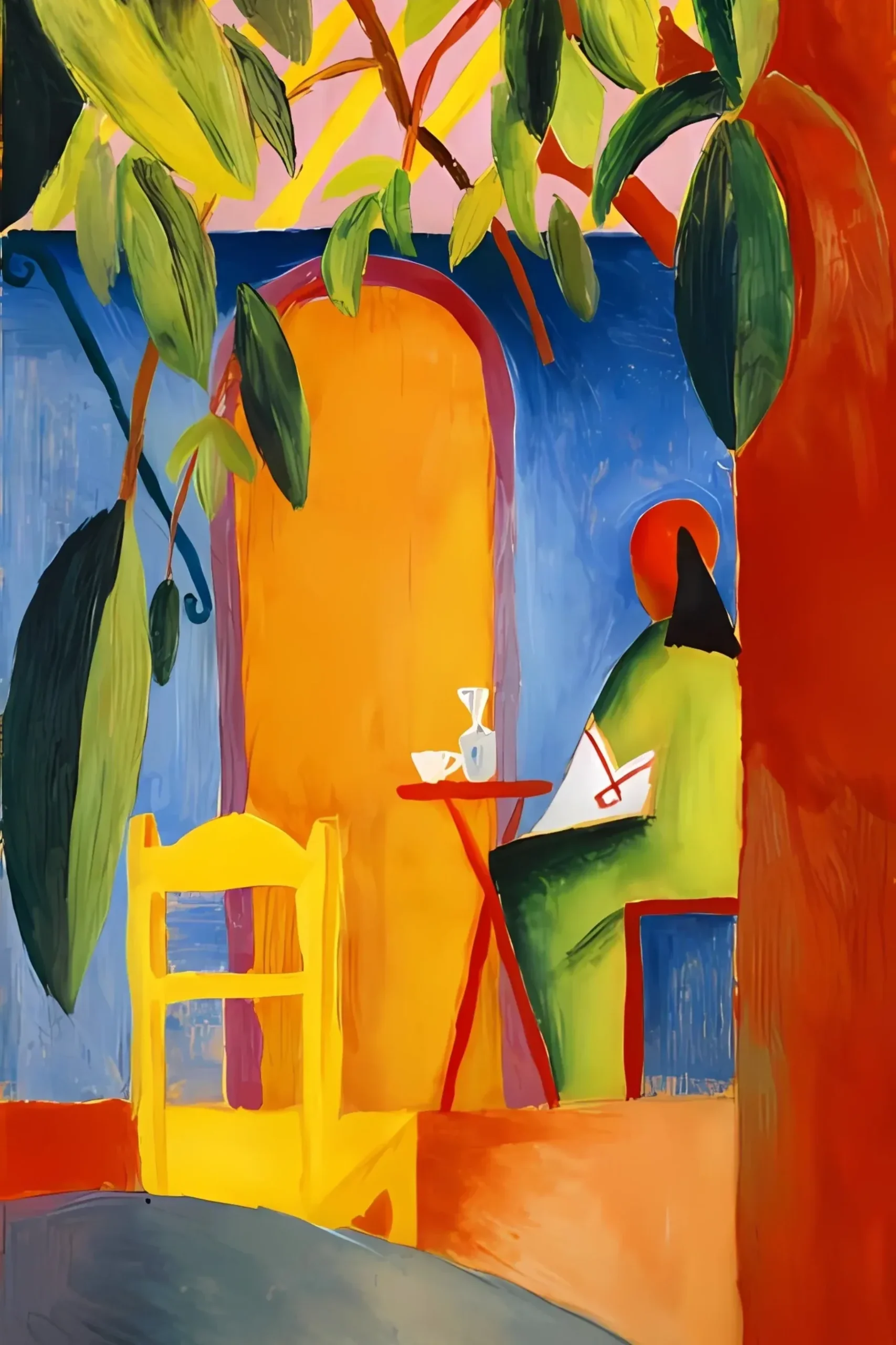 Café turc II - August Macke – Image 3
