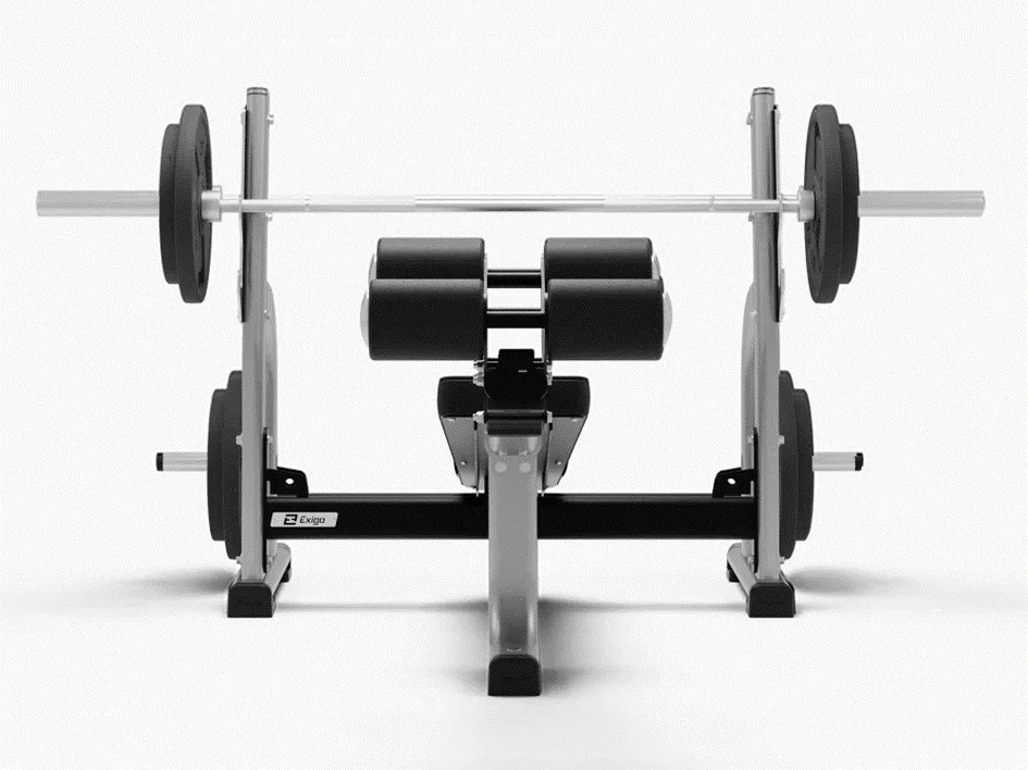 Banc développé décliné pectoraux olympique Exigo Fitness 2010-1 – Image 3