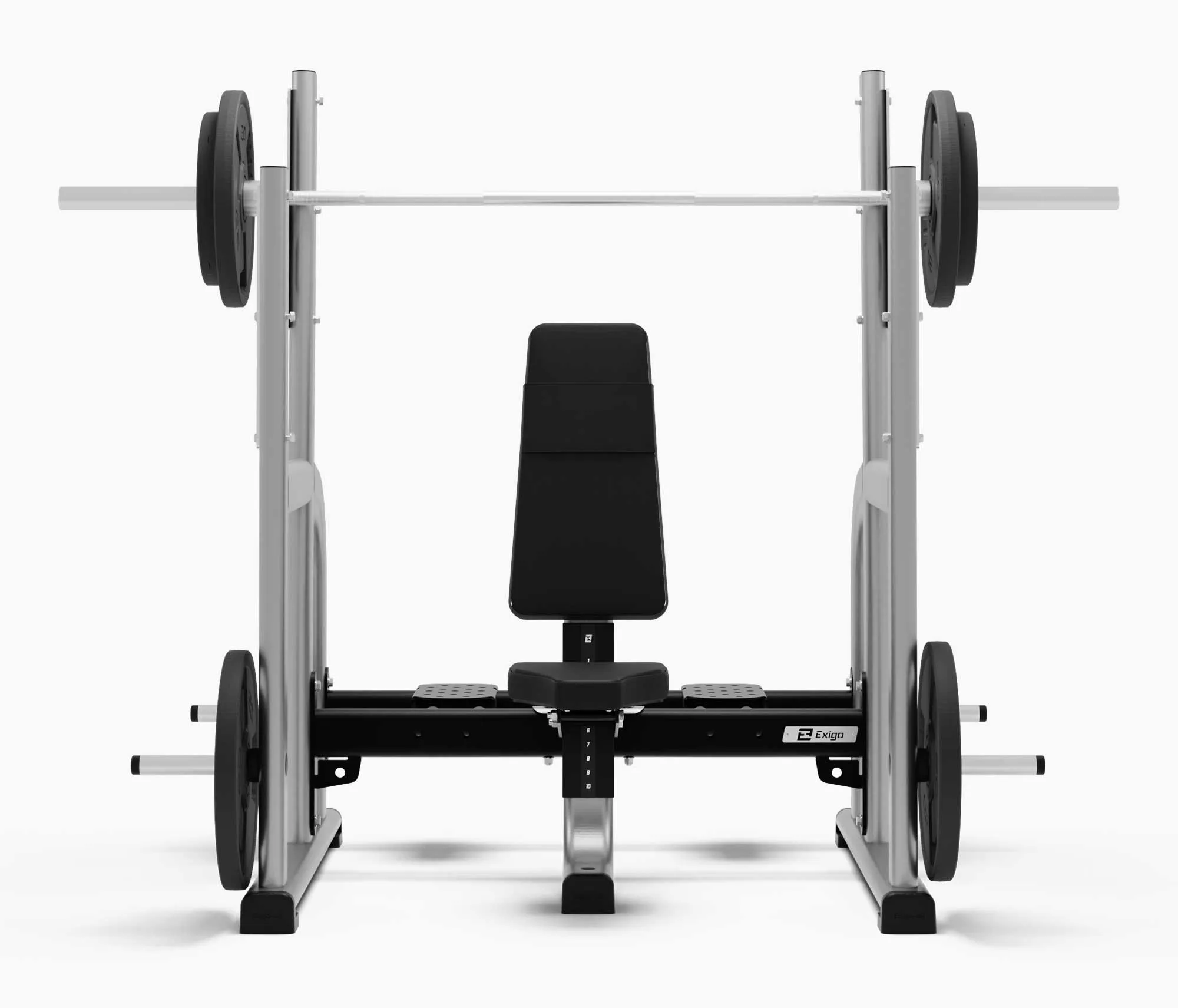 Banc développé militaire assis Exigo Fitness 2025-1 – Image 4