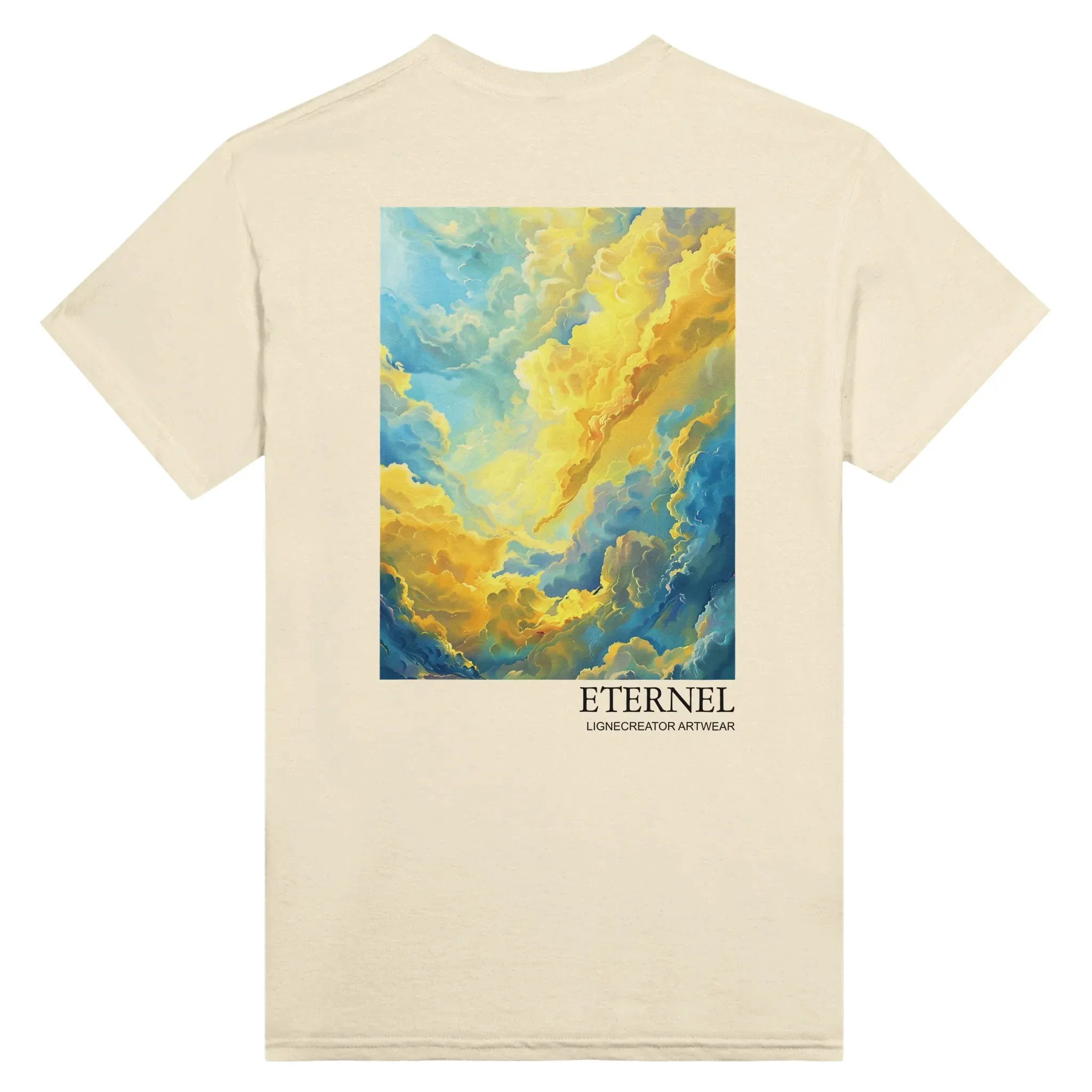 T-shirt Nuage Abstrait - ETERNEL – Image 3
