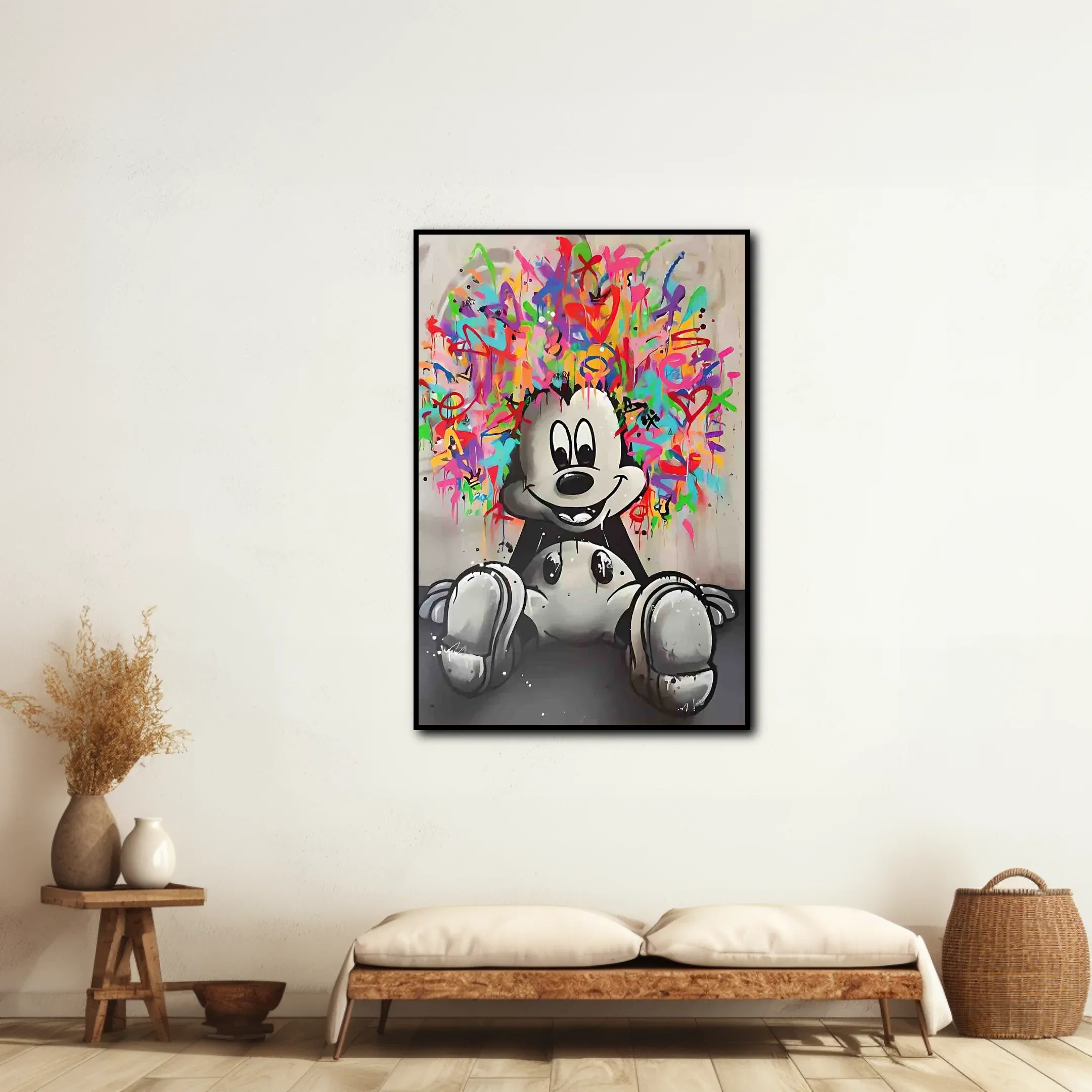 Tableau Street Art Mickey Mouse – Image 2