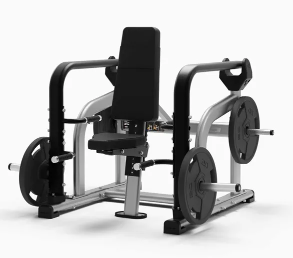 Shrug machine trapèze assis debout iso-latérale charge libre EXIGO 3080-1