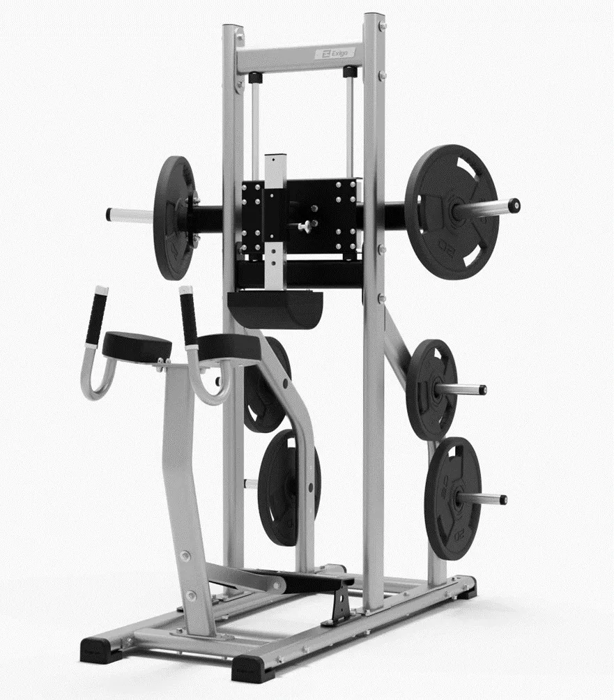 Machine mollets debout donkey calf charge libre Exigo Fitness 3150-1