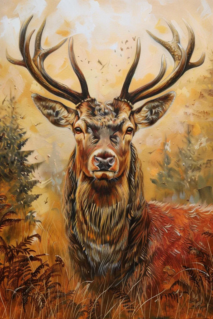 Peinture Visage Cerf – Image 3