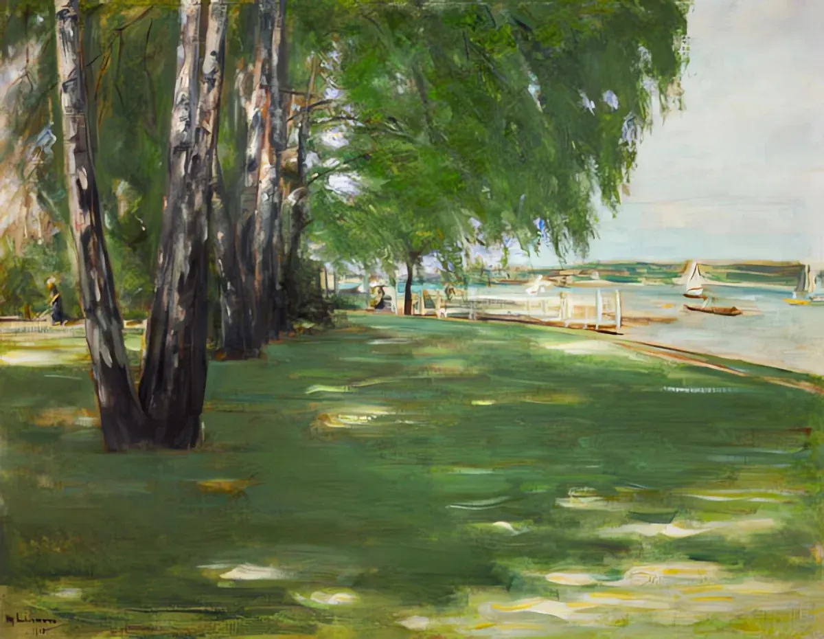 Le jardin de l'artiste dans Wannsee - Max Liebermann – Image 3