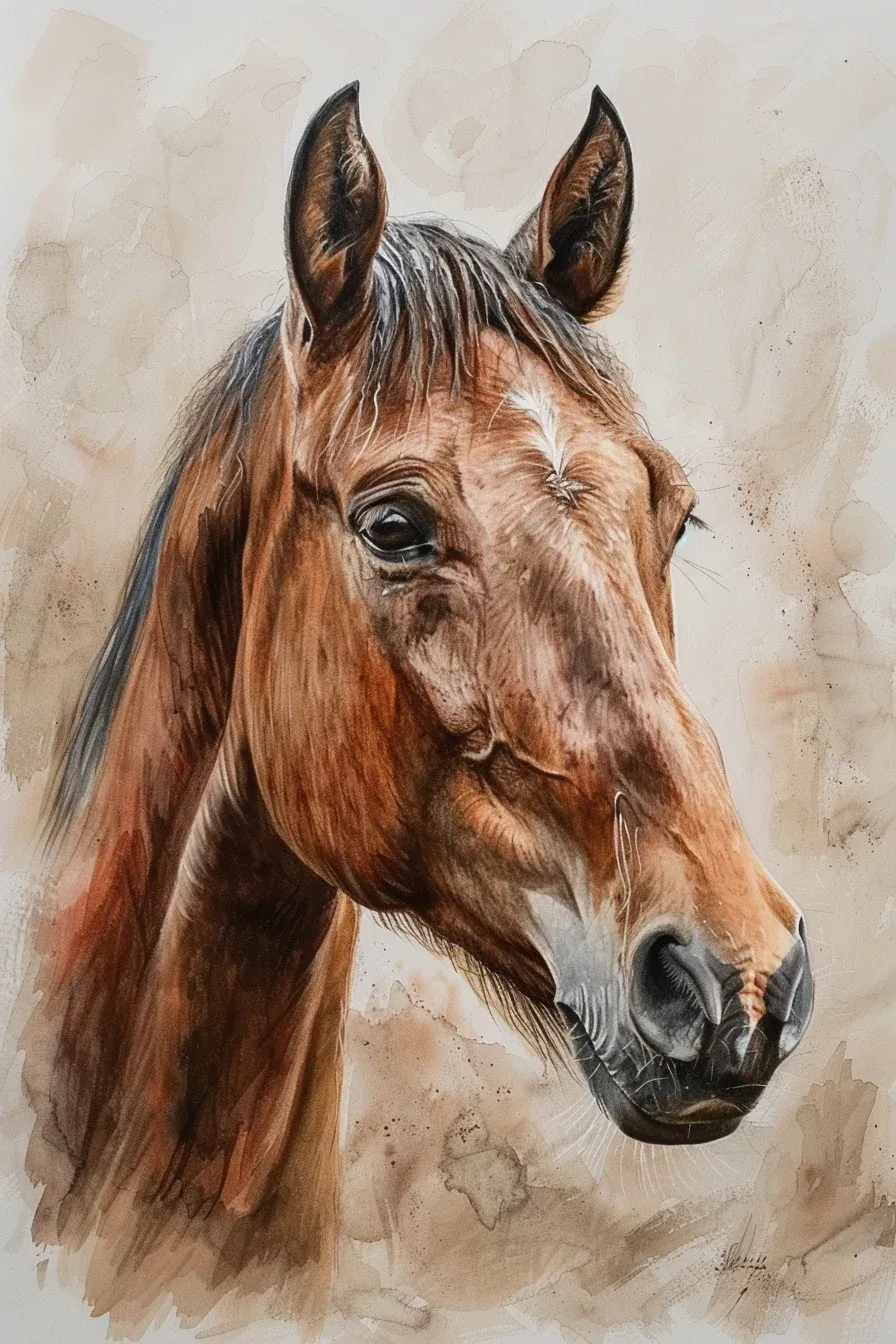 Tableau Tête de Cheval – Image 3