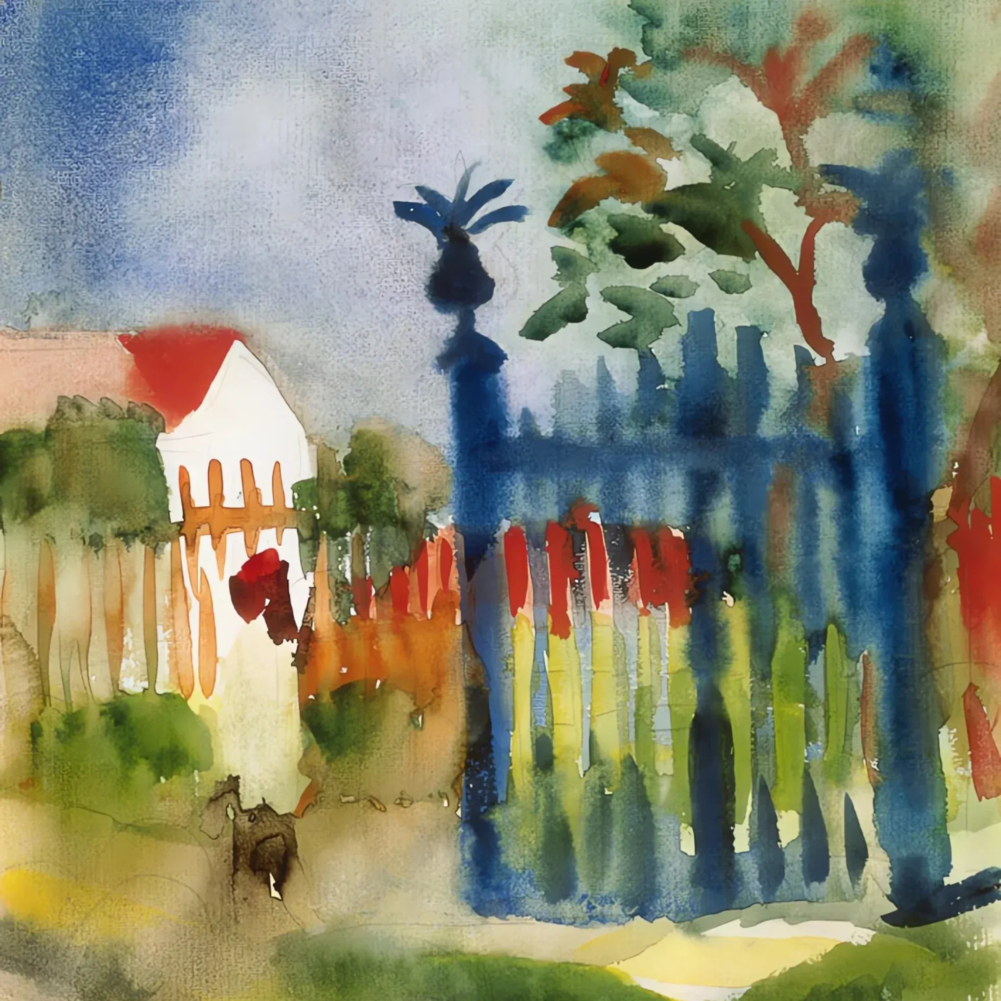 Barrière de jardin - August Macke – Image 3