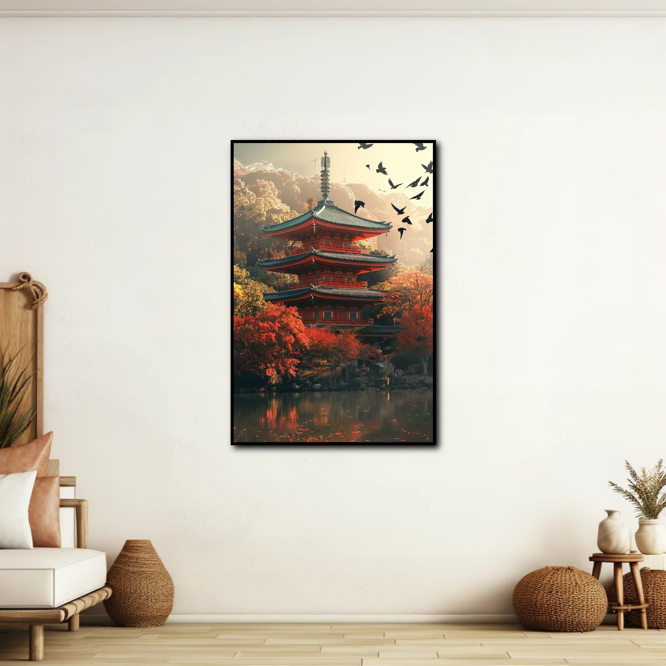 Tableau Temple Japonais – Image 2