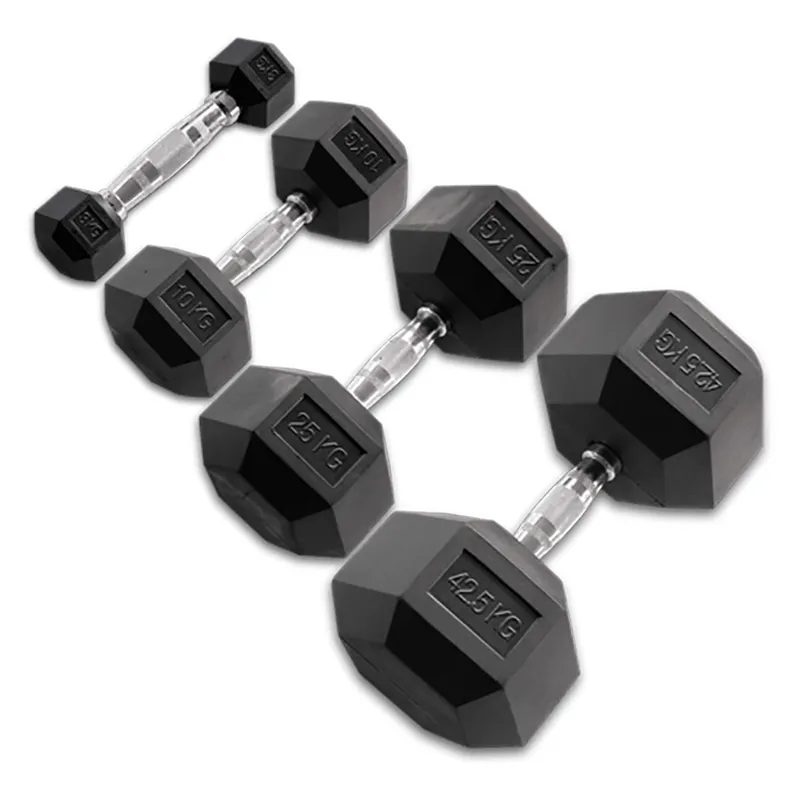 Haltères hexagonales HEXRU de 1 à 50kg – Image 2