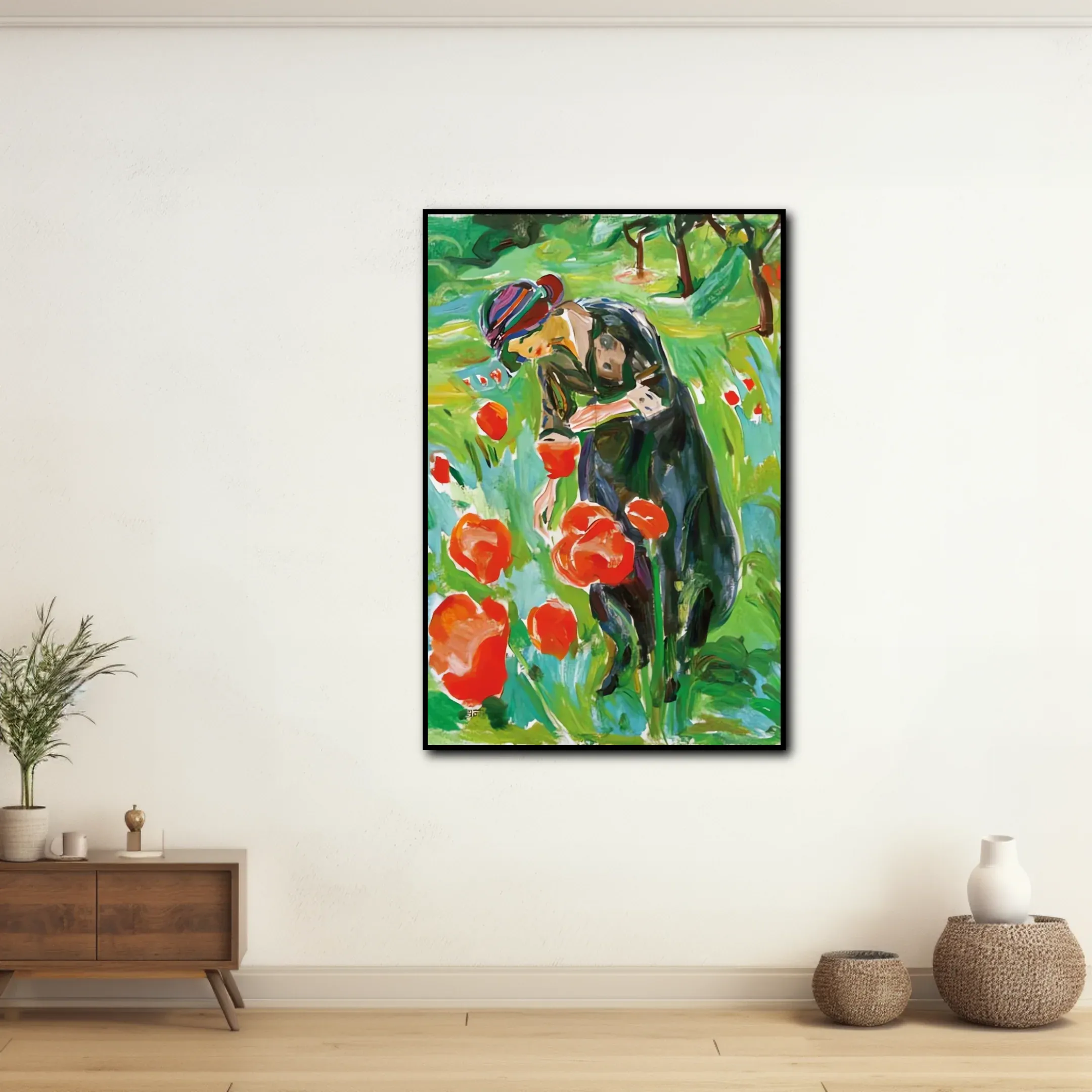 Femme avec coquelicots - Edvard Munch – Image 2