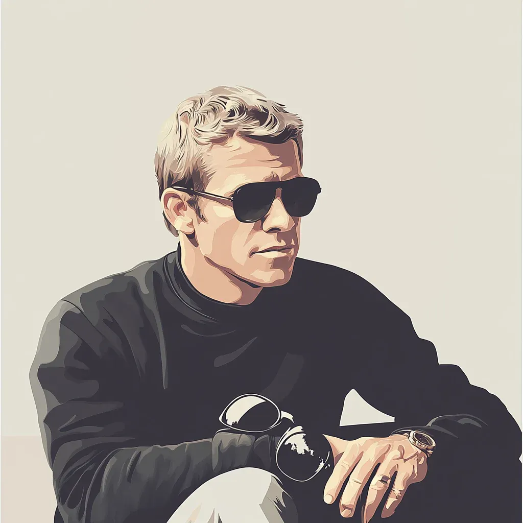 Tableau Steve McQueen Classic – Image 3