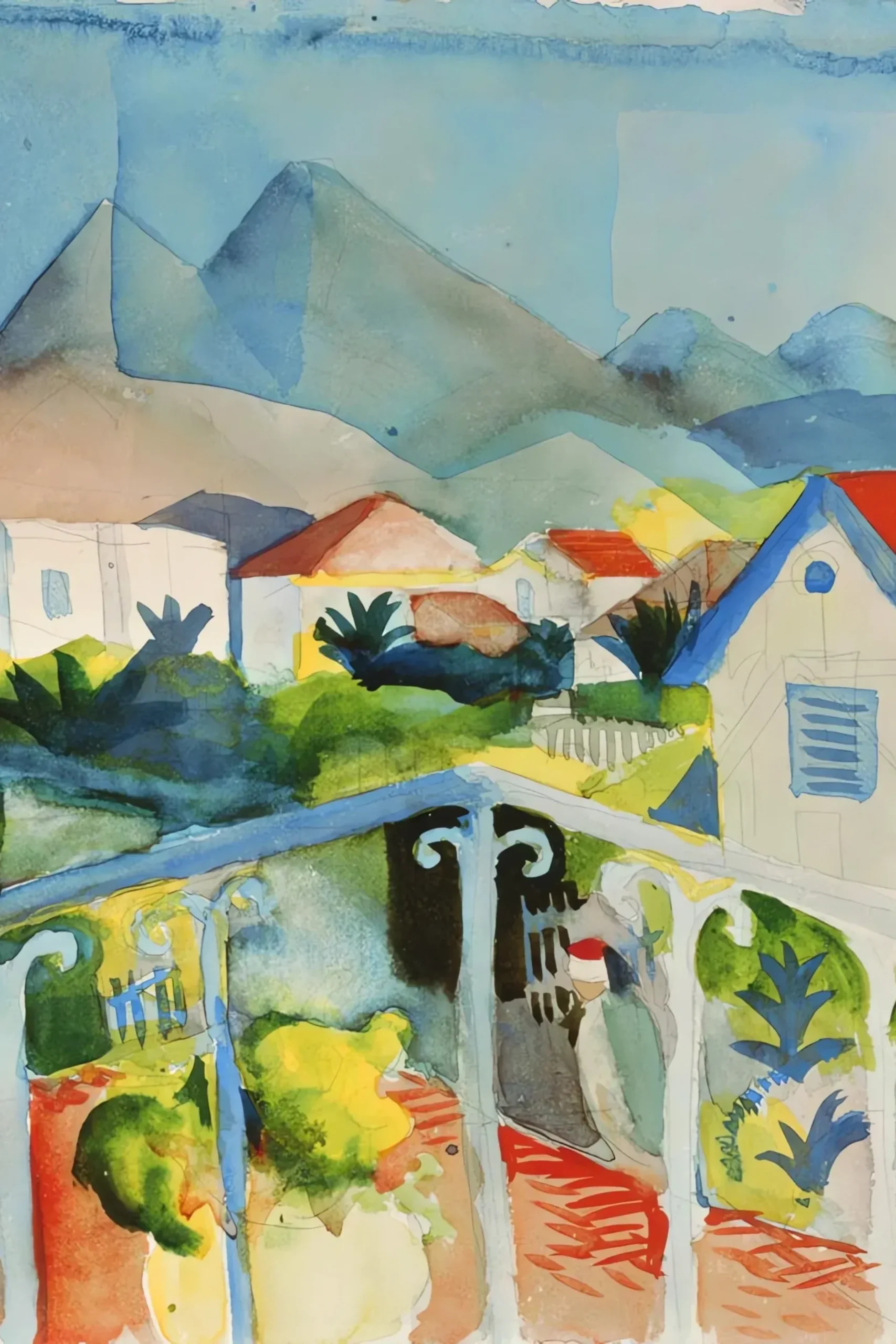 Saint Germain à Tunis - August Macke – Image 3