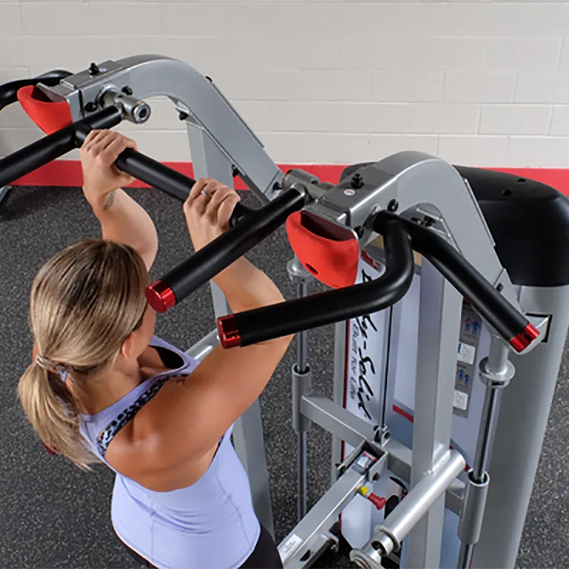 Machine chin dip contrepoids no gravity Pro Club Line Série 2 – S2ACD Bodysolid – Image 5