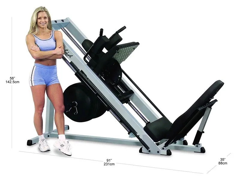 Presse à cuisses Hack squat GLPH2100 – Image 5