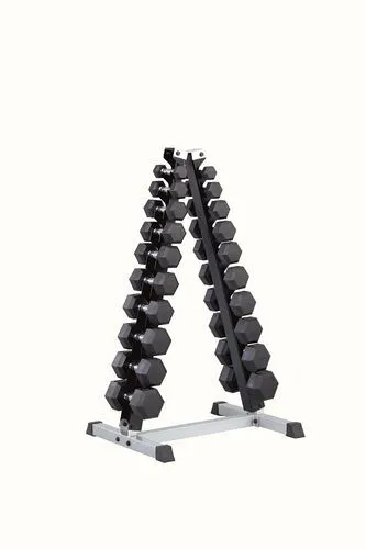 Haltères hexagonales caoutchouc PRO – Image 7