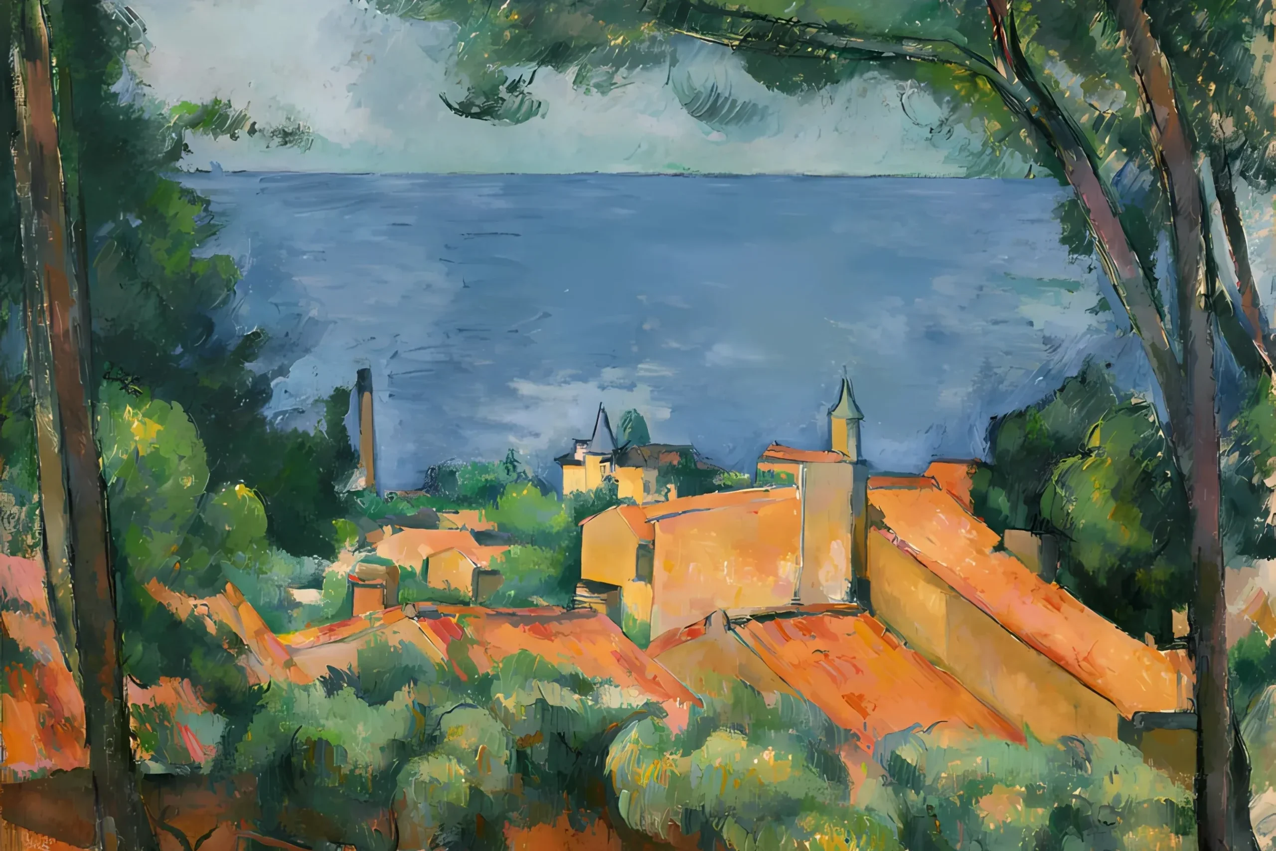 La baie à l'Estaque - Paul Cézanne – Image 3