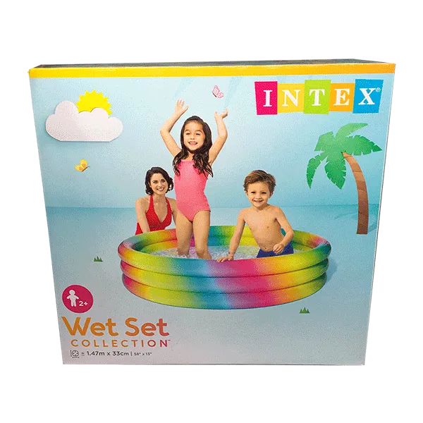 Petite piscine Rainbow gonflable Intex – Image 3
