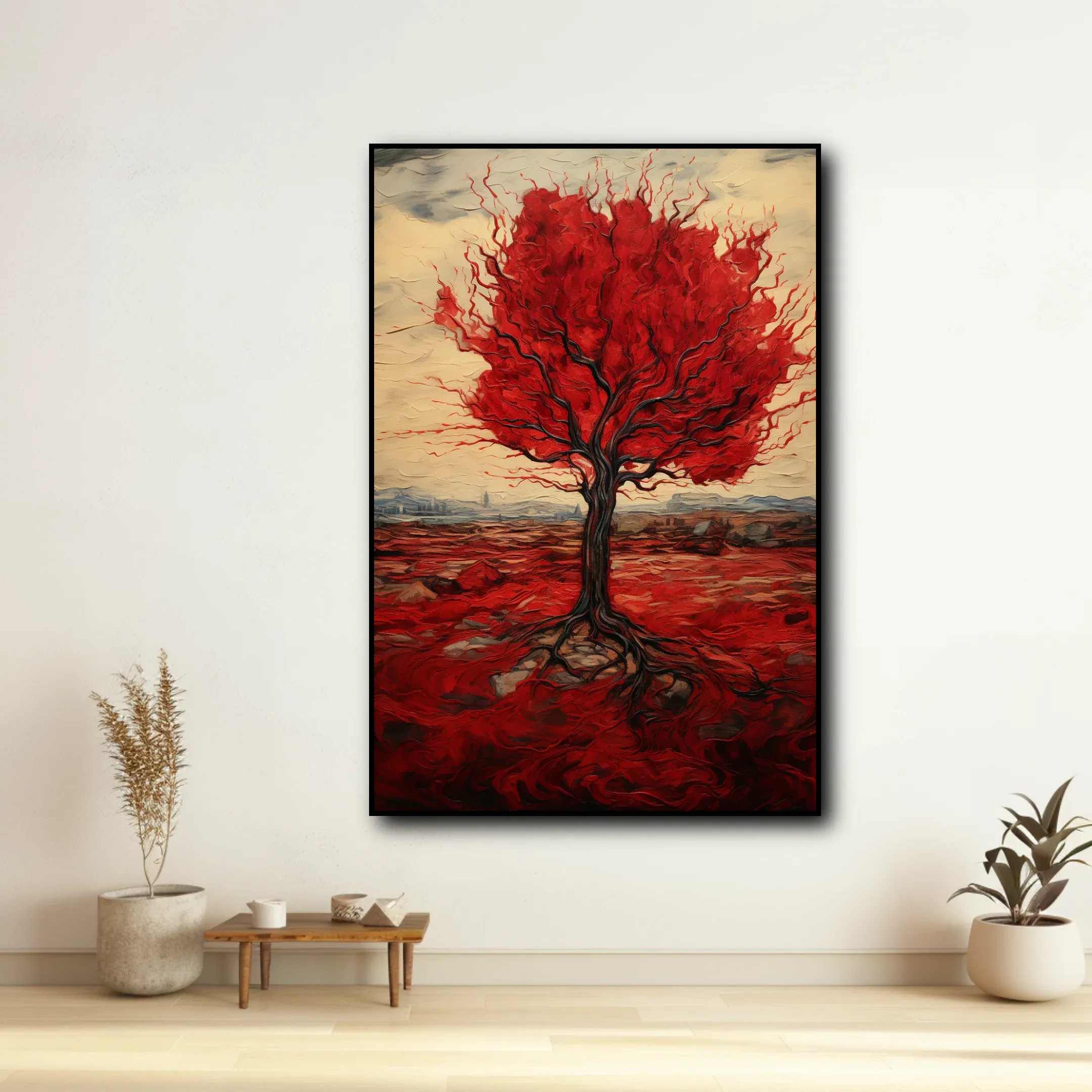 Tableau Arbre Rouge – Image 2