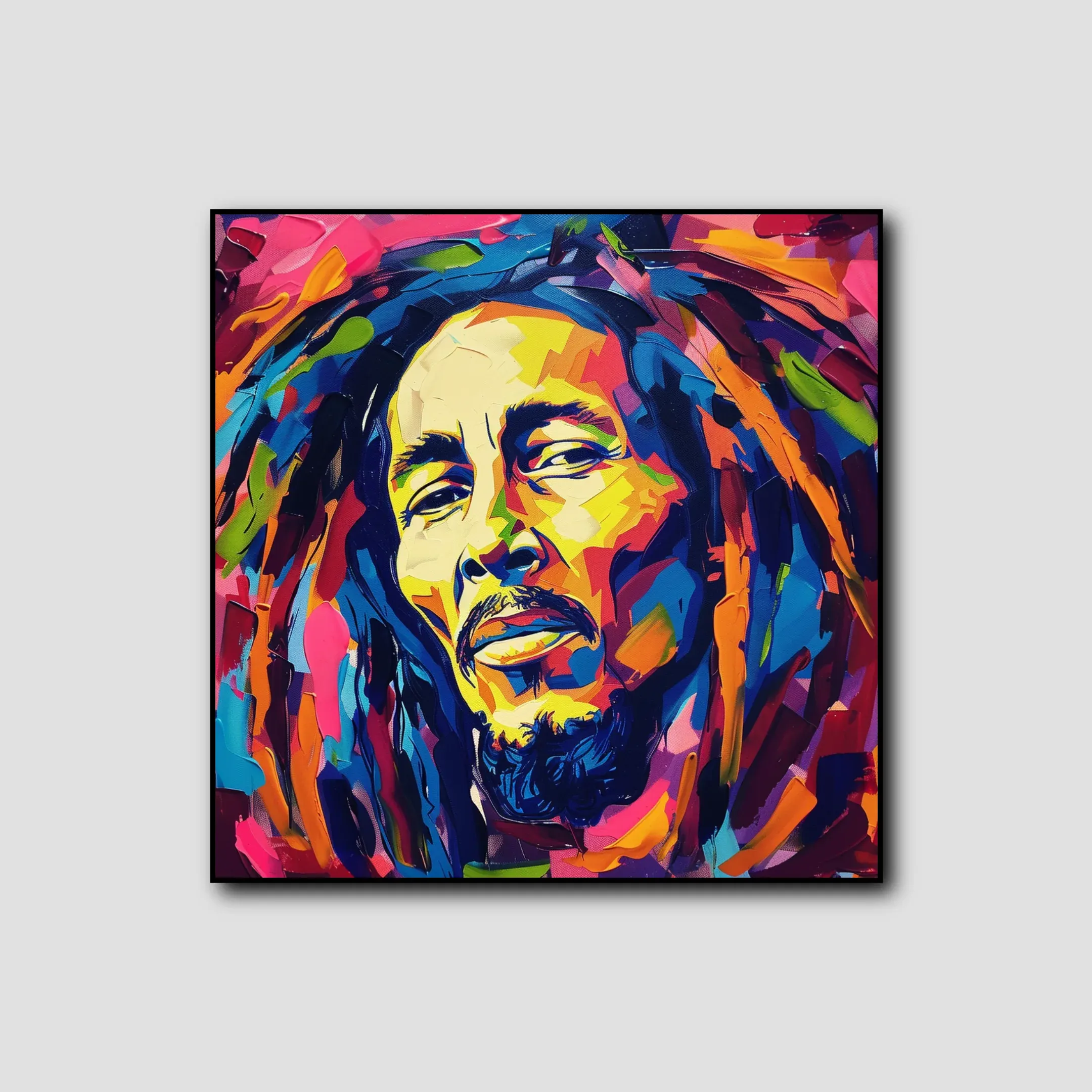 Tableau Bob Marley Rasta