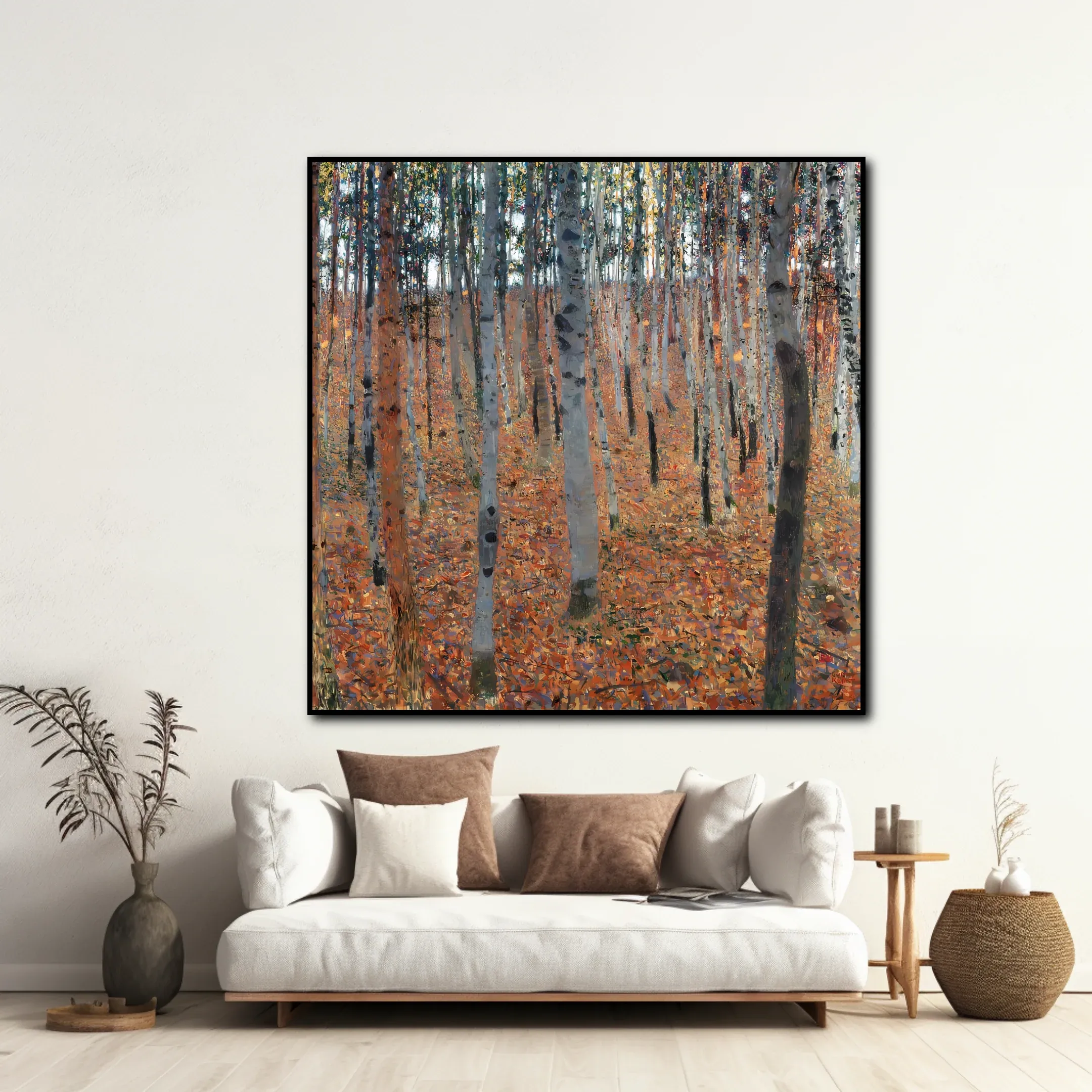 Forêt de bouleaux - Gustav Klimt – Image 2