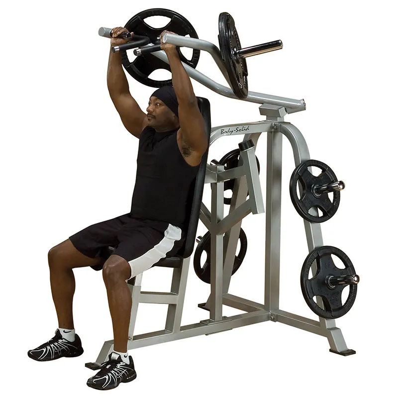 Presse deltoides convergente charges olympique BODYSOLID LVSP – Image 2