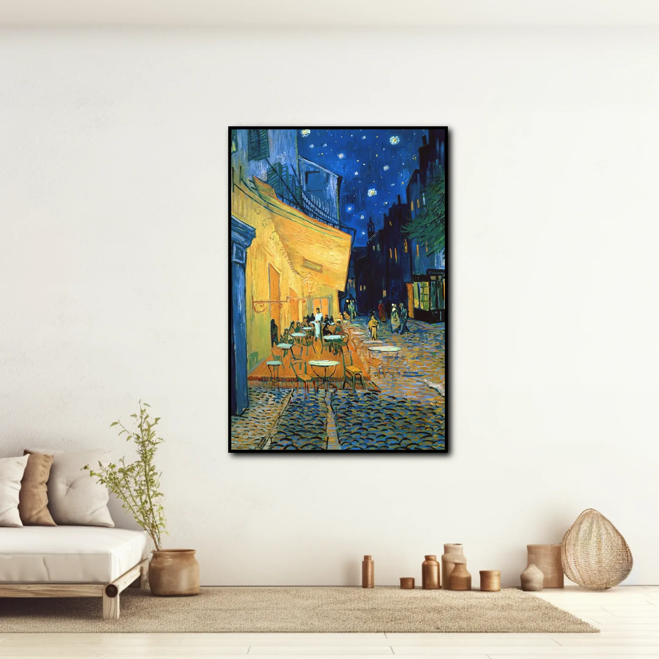 Terrasse de café de nuit - Vincent Van Gogh – Image 2