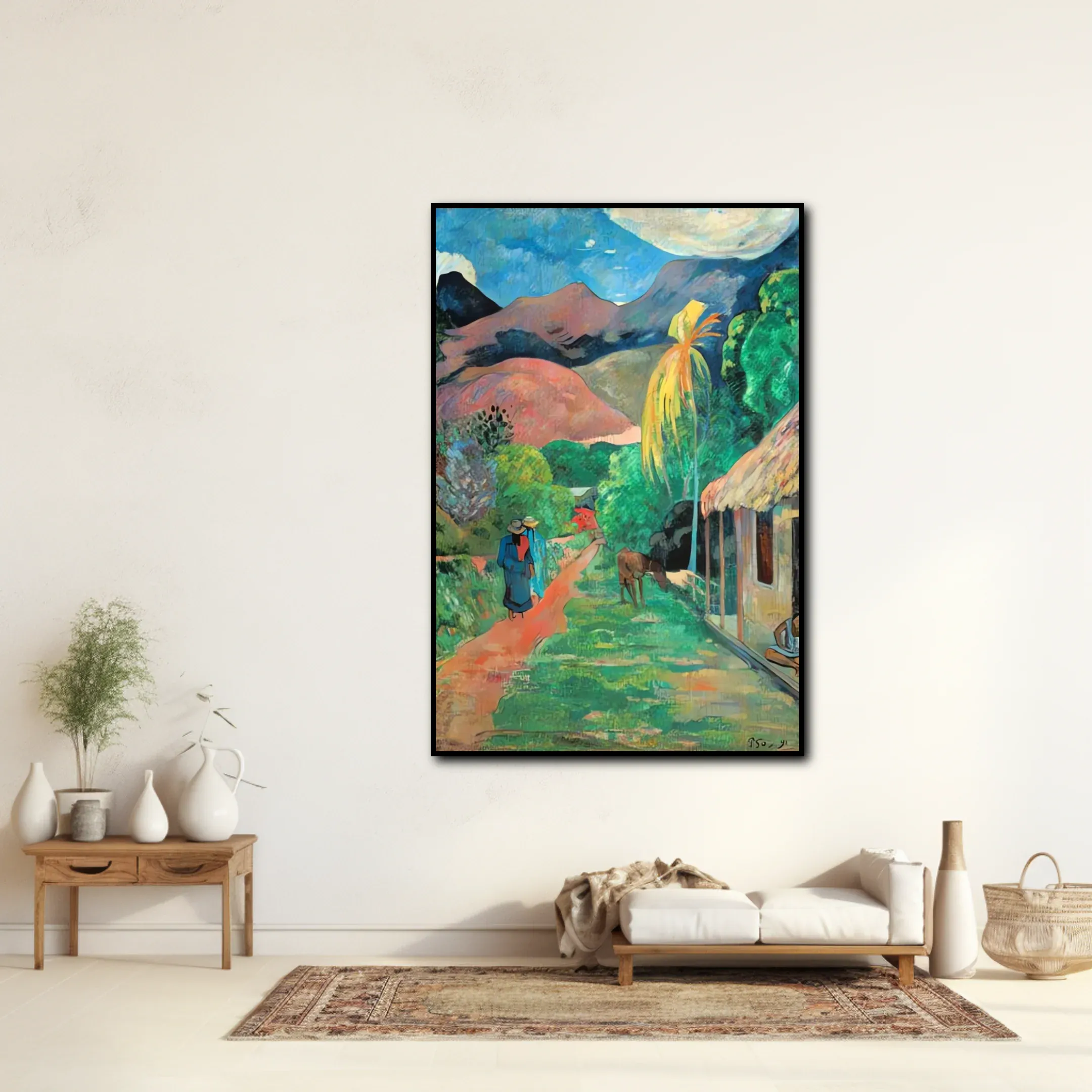 Rue de tahiti - Paul Gauguin – Image 2