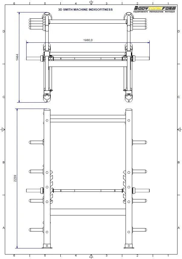 Smith machine 3D U101-R – Image 6