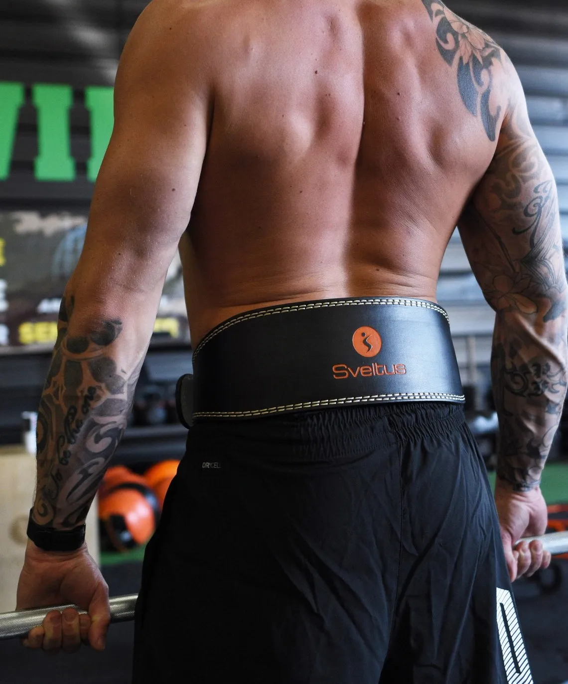 Ceinture de force musculation cuir – Image 5