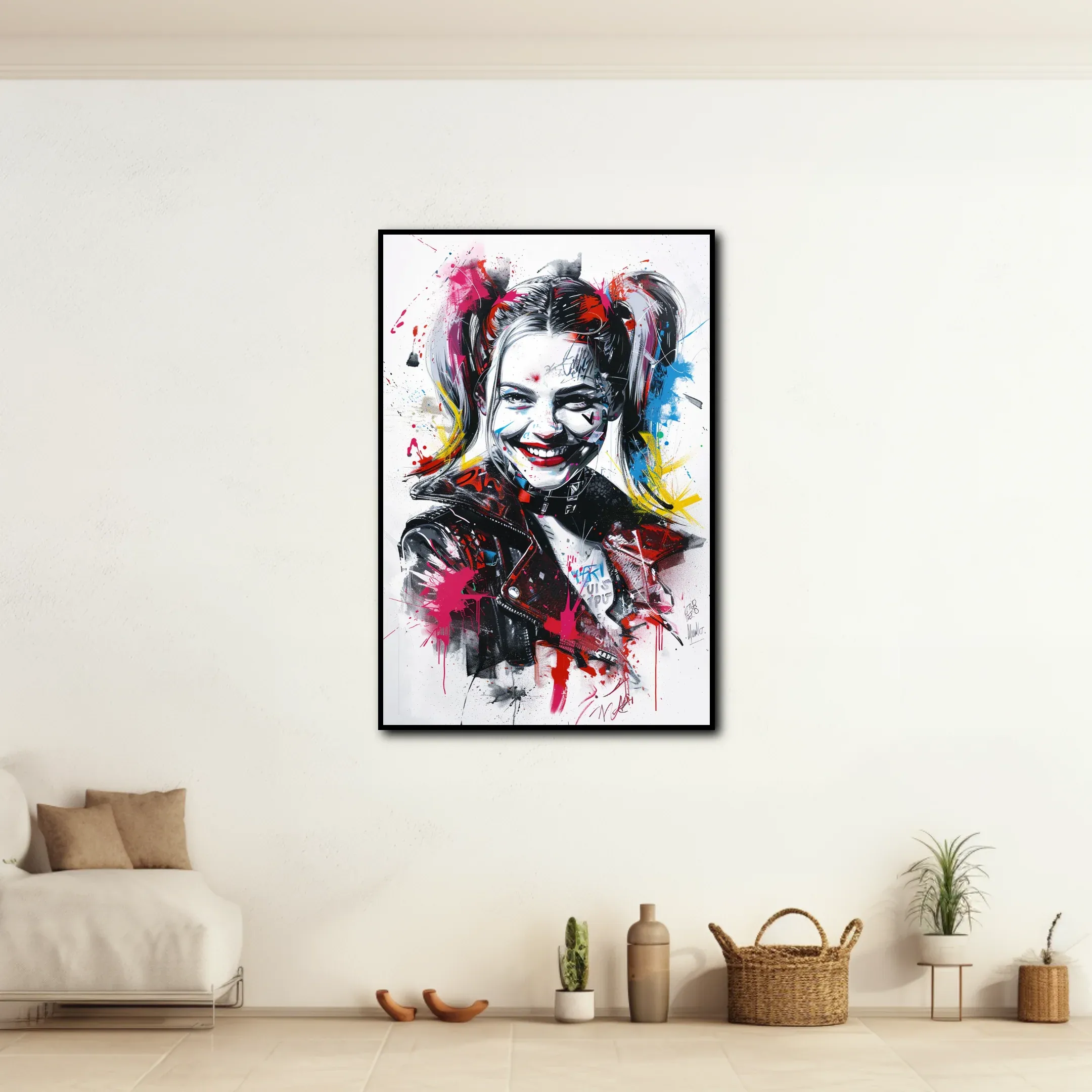 Tableau Harley Quinn Suicide Squad Street art – Image 2
