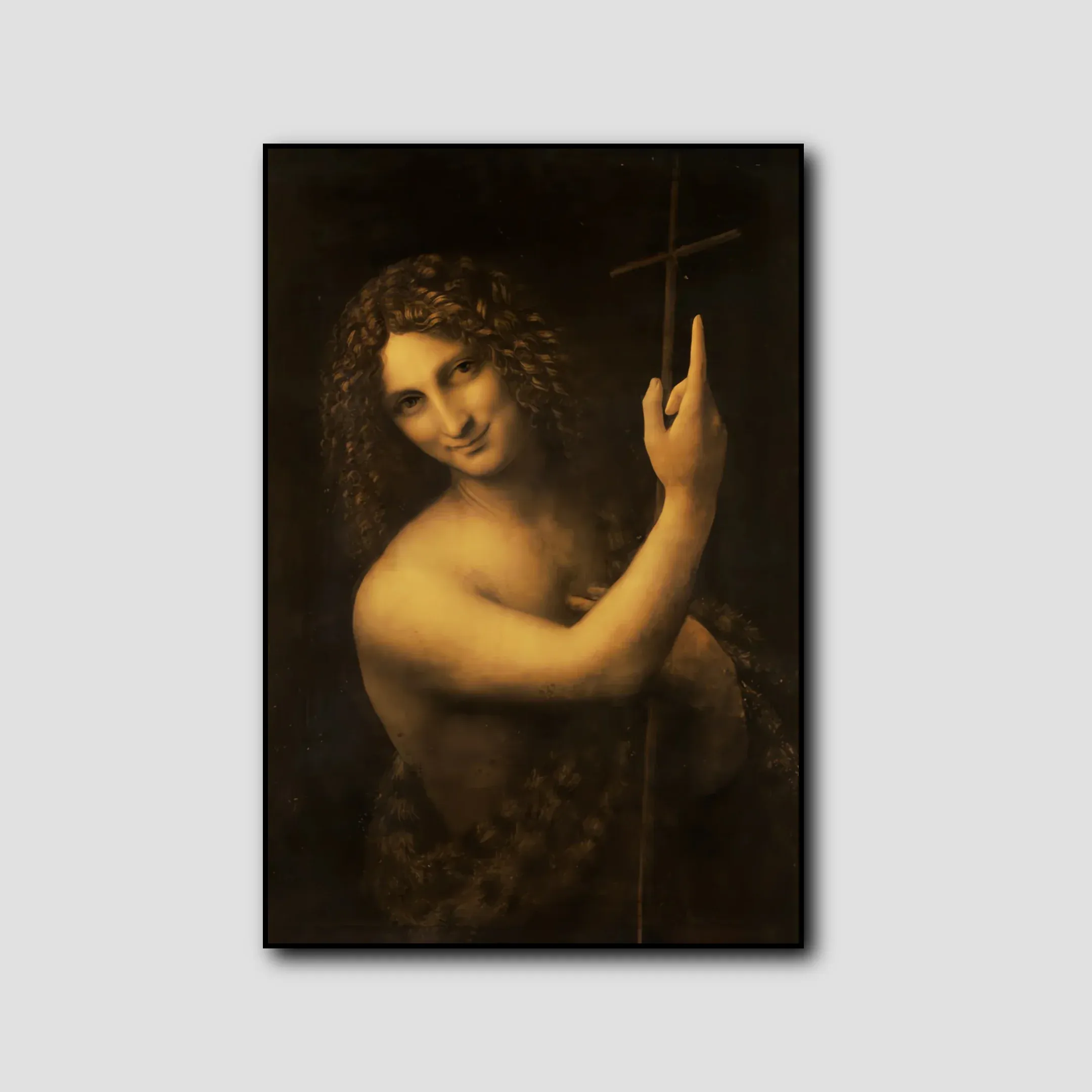 Saint Jean Baptiste - Léonard de Vinci