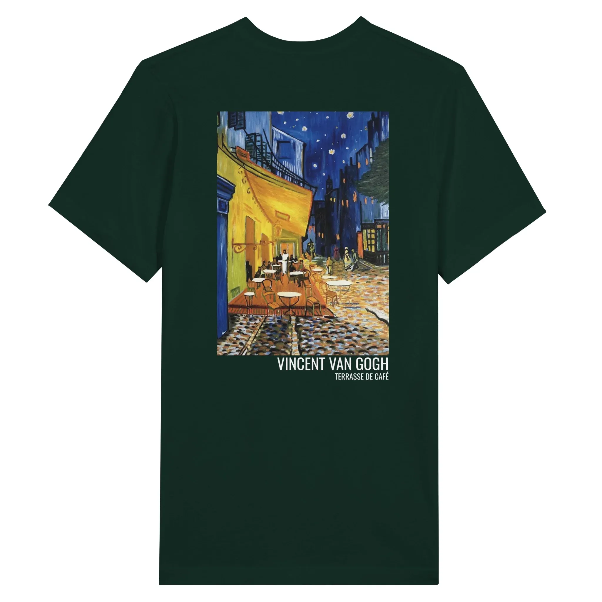 T-shirt Terrasse de Café - VINCENT VAN GOGH – Image 2