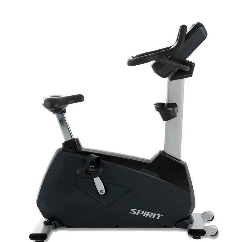 Vélo droit cardio training autoalimenté CU900LED SPIRIT FITNESS – Image 2