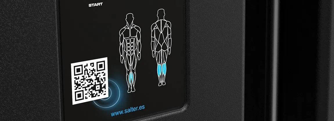 Machine Leg presse quadriceps calf mollets ligne 3000 SALTER référence M-3087 – Image 9