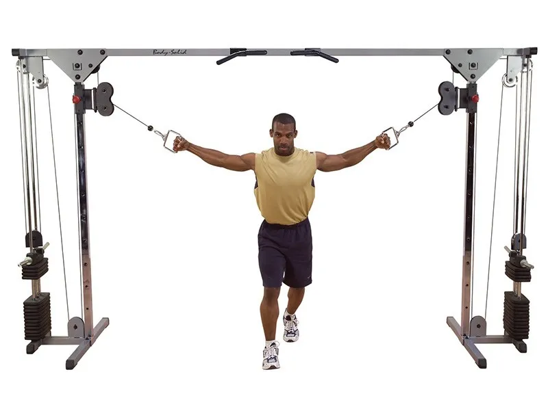 Poulie vis à vis croisée crossover BODYSOLID GCCO150