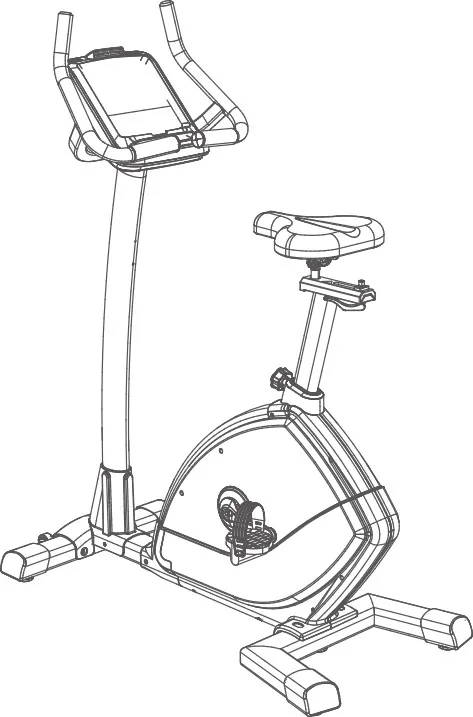 Vélo droit auto-alimenté H720RBM LED INERTIA BH FITNESS – Image 7