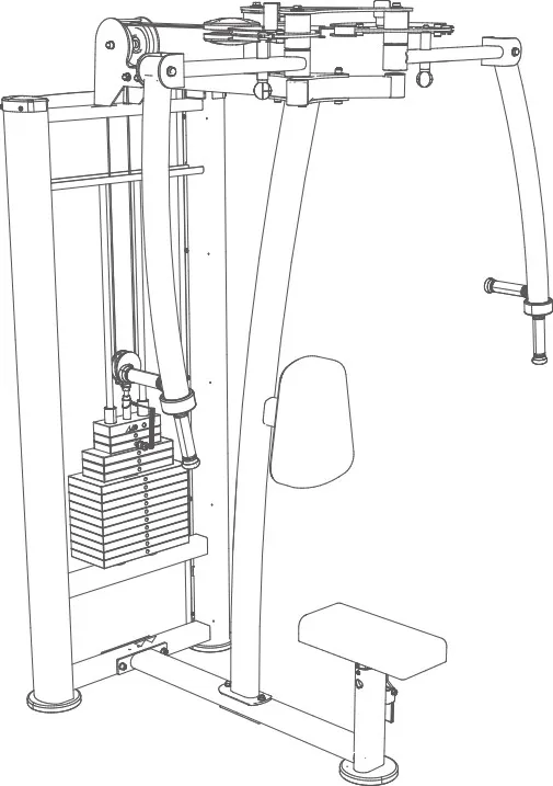 BUTTERFLY REAR DELTOIDES L410B BH FITNESS – Image 4