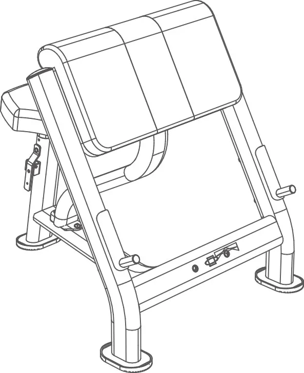 BANC BICEPS CURL LARRY SCOTT L830BB BH FITNESS – Image 2