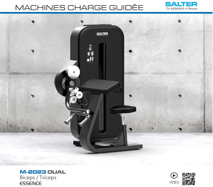 Machine BICEPS TRICEPS DUAL double fonction ligne ESSENCE SALTER M-2023