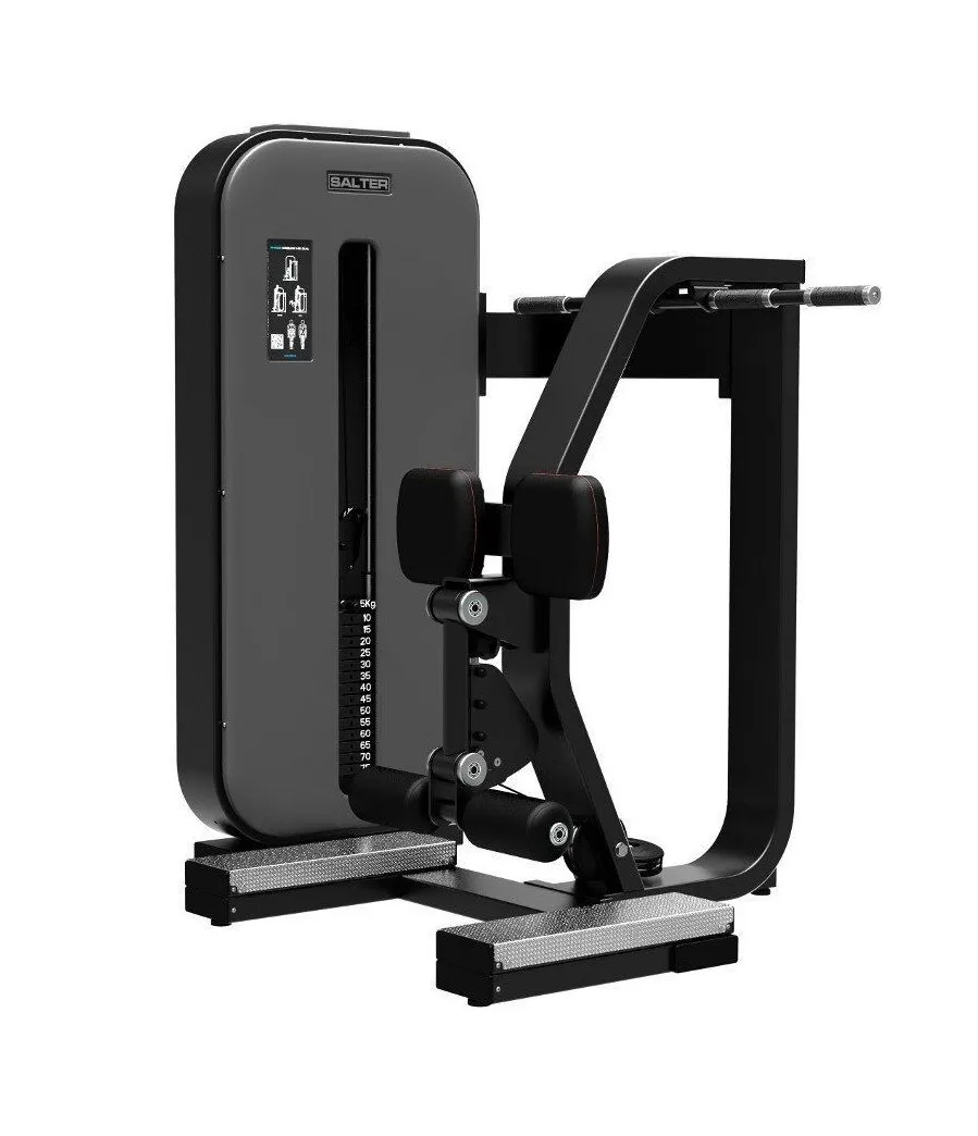 Leg curl ischio jambiers machine en position debout ligne ESSENCE de SALTER Référence M-2028 – Image 2