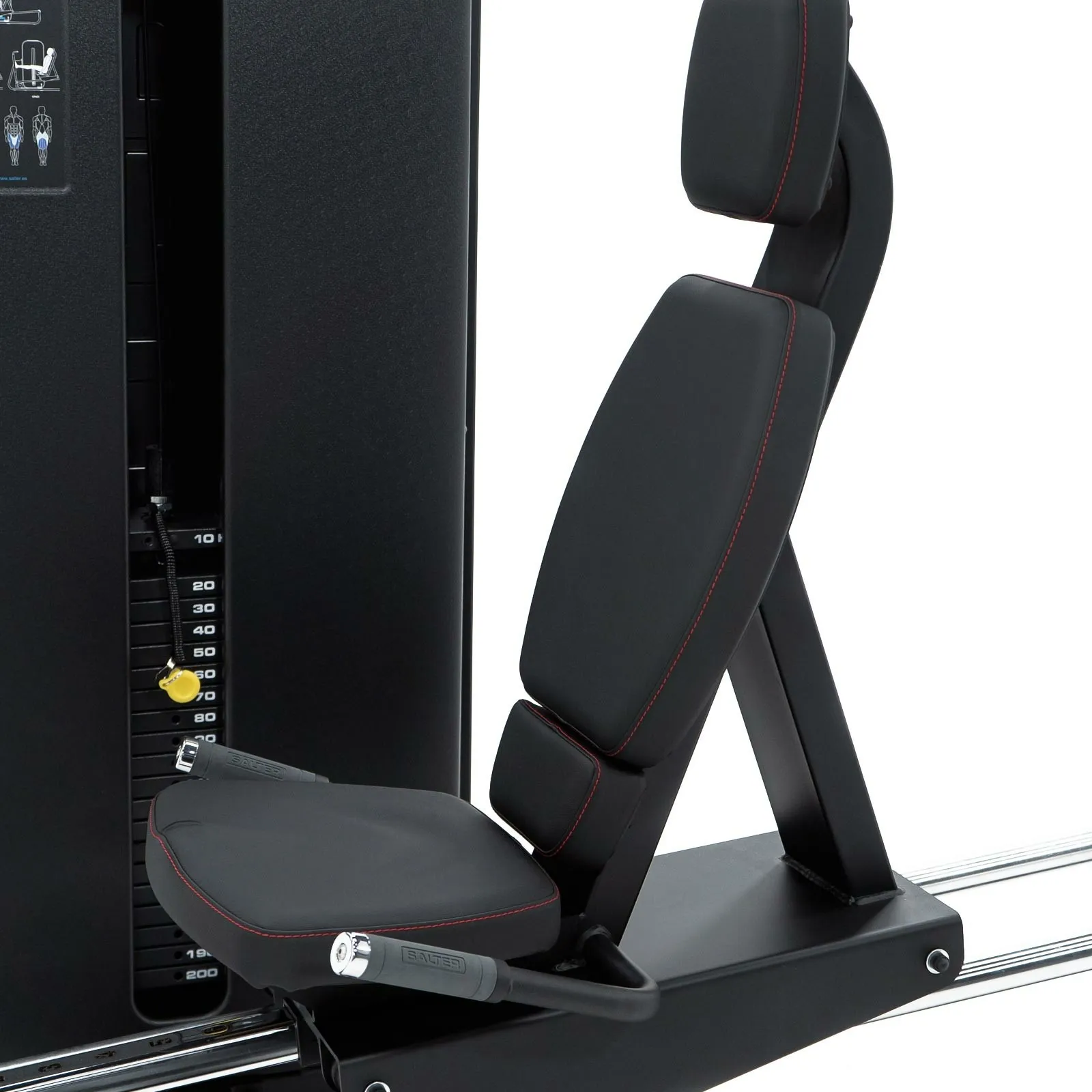 LEG PRESSE QUADRICEPS CALF MOLLETS SALTER 200KG DE CHARGES – Image 8