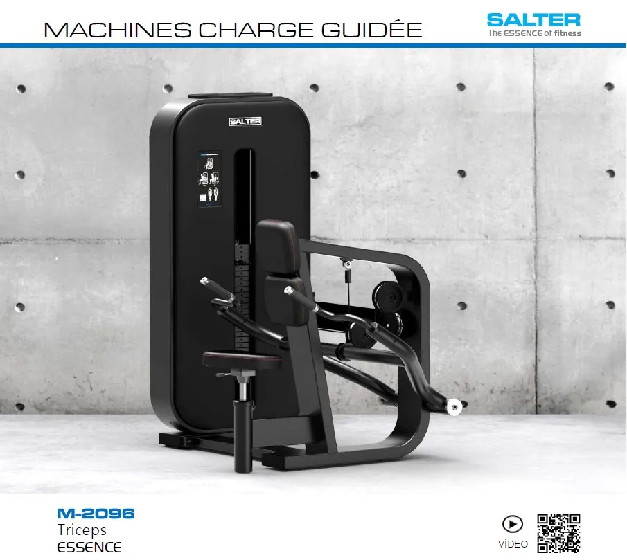 Triceps dips machine ligne ESSENCE SALTER référence M-2096