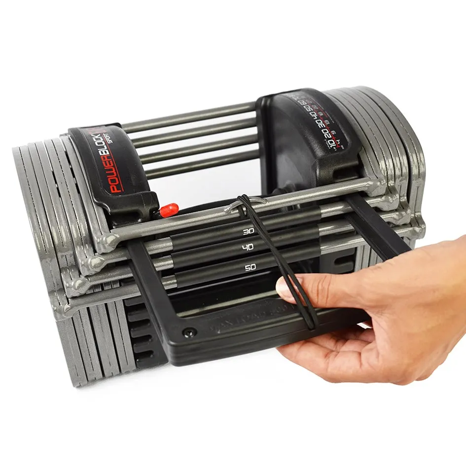 Set de 2 haltères automatiques Powerblock Sport EXP Set 5-50 PBSPSET1 – Image 3