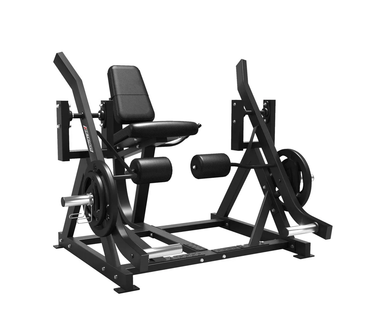 Machine leg extension quadriceps charges libres mouvement unilatéral PL25.001
