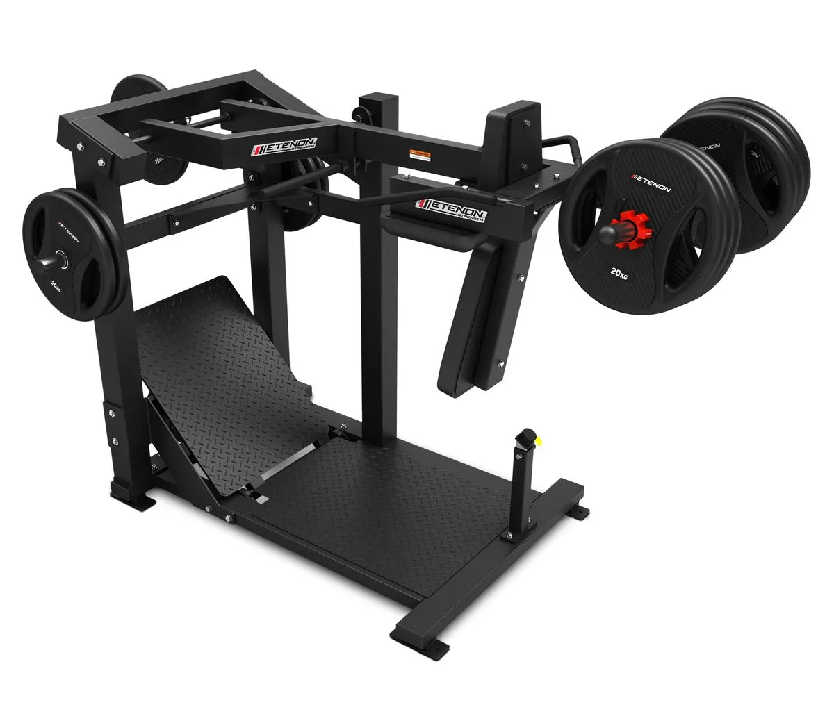Total Pendulum Squat jambiers calf mollets Pro+ PL25.507 ETENON FITNESS – Image 2