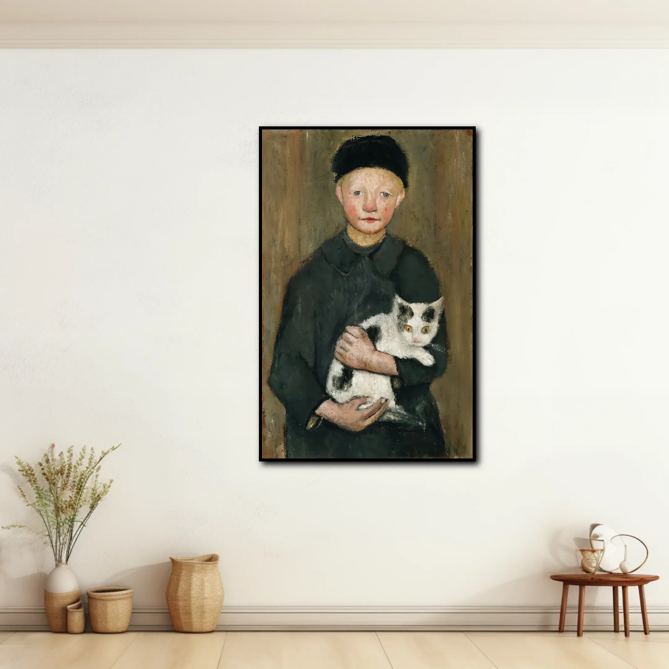 Garçon avec le chat - Paula Modersohn-Becker – Image 2